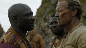 In all of Essos, I don't think we've seen even one white slaver yet.