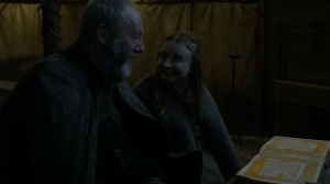 The last happy moment in all of Game of Thrones, probably.