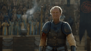 Jorah wins his fight.