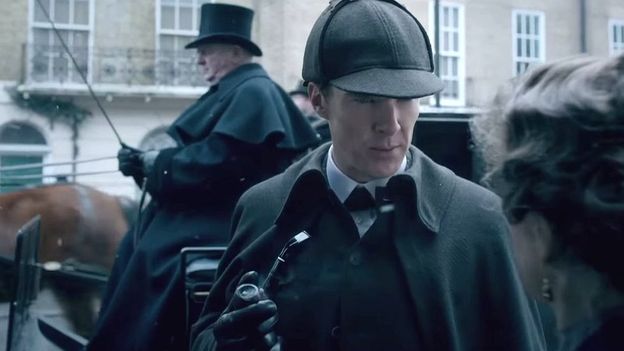 A first look at the upcoming Sherlock special