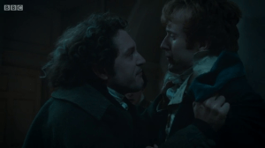 Jonathan Strange assaults Lascelles.