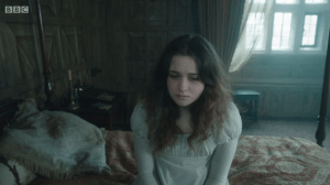 "All you men leave me in peace."