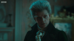Marc Warren gives great face as the Gentleman in this episode.