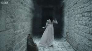 Flora Greysteel enters the darkness.