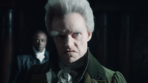 The Gentleman's face when Lady Pole confronts him.