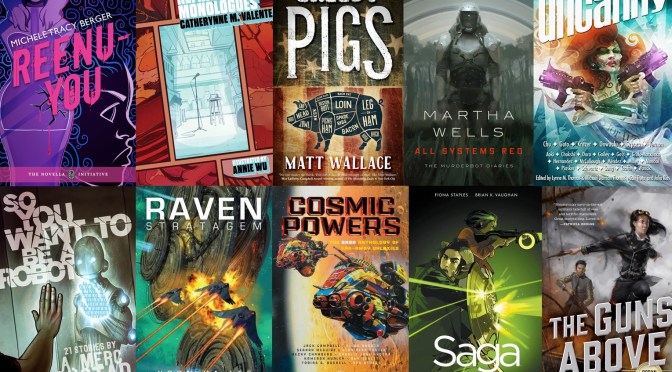 The SF Bluestocking Spring 2017 Reading List Wrap-Up